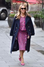 AMANDA HOLDEN Leaves Heart Radio in London 01/16/2023