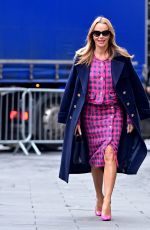 AMANDA HOLDEN Leaves Heart Radio in London 01/16/2023