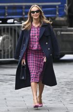 AMANDA HOLDEN Leaves Heart Radio in London 01/16/2023