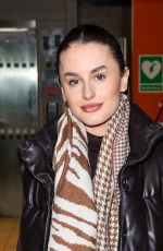 AMBER DAVIES Leaves BBC Studios in London 01/16/2023