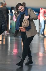 AMBER TAMBLYN Arrives at JFK Airport in New York 01/09/2023
