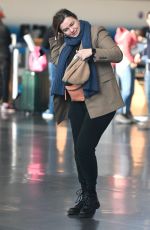 AMBER TAMBLYN Arrives at JFK Airport in New York 01/09/2023