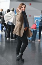 AMBER TAMBLYN Arrives at JFK Airport in New York 01/09/2023