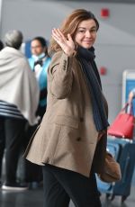 AMBER TAMBLYN Arrives at JFK Airport in New York 01/09/2023