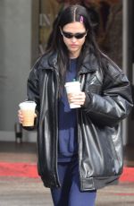 AMELIA HAMLIN Out for Coffee at Starbucks in Beverly Hills 01/05/2023