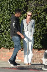 AMY ROBACH and T.J.Holmes Leaves a Restaurant in Los Angeles 01/27/2023