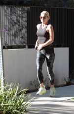 AMY ROBACH Out Jogging in Los Angeles 01/27/2023