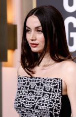 ANA DE ARMAS at 80th Annual Golden Globe Awards in Beverly Hills 01/10/2023