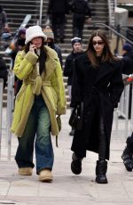 ANASTASIA KARANIKOLAOU and HAILEY BIEBR Out in Aspen 12/31/2022