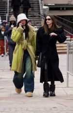 ANASTASIA KARANIKOLAOU and HAILEY BIEBR Out in Aspen 12/31/2022