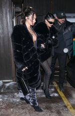 ANASTASIA KARANIKOLAOU Arrives for Dinner in Aspen on New Years Eve 12/31/2022