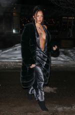 ANASTASIA KARANIKOLAOU Arrives for Dinner in Aspen on New Years Eve 12/31/2022