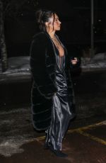 ANASTASIA KARANIKOLAOU Arrives for Dinner in Aspen on New Years Eve 12/31/2022