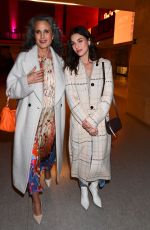 ANDIE MACDOWELL and RAINEY QUALLEY Arrives at Marc Cain Fashion Show 01/18/2023