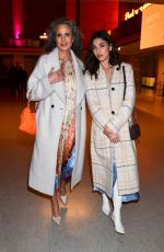 ANDIE MACDOWELL and RAINEY QUALLEY Arrives at Marc Cain Fashion Show 01/18/2023