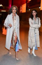 ANDIE MACDOWELL and RAINEY QUALLEY Arrives at Marc Cain Fashion Show 01/18/2023