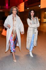 ANDIE MACDOWELL and RAINEY QUALLEY Arrives at Marc Cain Fashion Show 01/18/2023