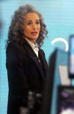 ANDIE MACDOWELL at Today Show in New York 01/10/2023