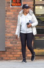 ANGELA BASSETT Leaves a Sauna Session in Burbank 01/16/2023
