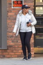 ANGELA BASSETT Leaves a Sauna Session in Burbank 01/16/2023