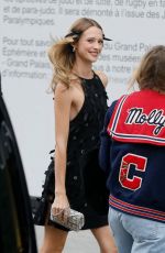ANGELE at Chanel Menswear Fall-Winter 2023 Show at Paris Fashion Week 01/24/2023
