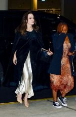 ANGELINA JOLIE Arrives at Event at Lincoln Center in New York 01/11/2023