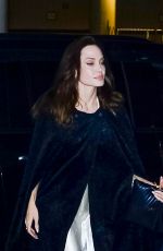 ANGELINA JOLIE Arrives at Event at Lincoln Center in New York 01/11/2023