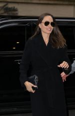 ANGELINA JOLIE Arrives at Her Hotel in New York 01/11/2023