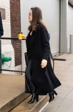 ANGELINA JOLIE Arrives Back to Her Hotel in New York 01/12/2023