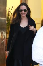 ANGELINA JOLIE Leaves Chelsea Arts Center in New York 01/12/2023