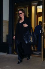 ANGELINA JOLIE Leaves Chelsea Arts Center in New York 01/12/2023