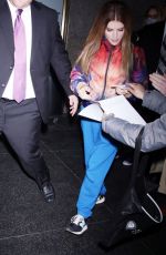 ANNA KENDRICK Arrives at Late Night with Seth Meyers in New York 01/12/2023