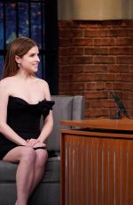 ANNA KENDRICK at Late Night with Seth Meyers 01/12/2023