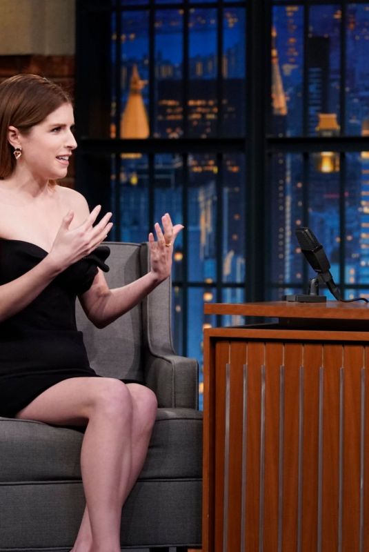 ANNA KENDRICK at Late Night with Seth Meyers 01/12/2023