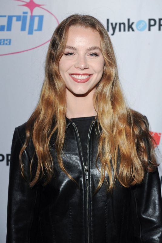 ANNA SHUMATE at Let’s Trip Tour Kick off Party in Los Angeles 01/12/2023