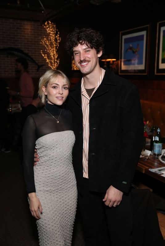 ANNASOPHIA ROBB at Todd Courtney and Tracy Brennan Celebrate Sundance Dinner in Park City 01/20/2023