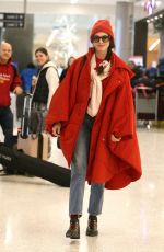 ANNE HATHAWAY Arrives at Airport in Salt Lake City 01/23/2023