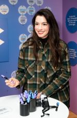 ANNE HATHAWAY at Indiewire Sundance Studio in Park City 01/21/2023