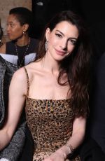 ANNE HATHAWAY at Valentino Haute Couture SS23 Fashion Show in Paris 01/25/2023