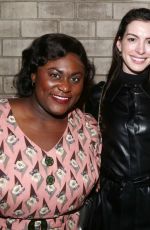 ANNE HATHAWAY on the Backstage at Play The Piano Lesson on Broadway 01/18/2023