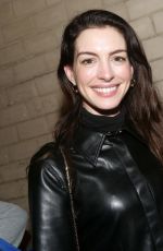 ANNE HATHAWAY on the Backstage at Play The Piano Lesson on Broadway 01/18/2023
