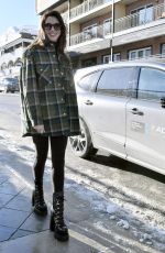 ANNE HATHAWAY Out During Sundance Film Festival 01/21/2023