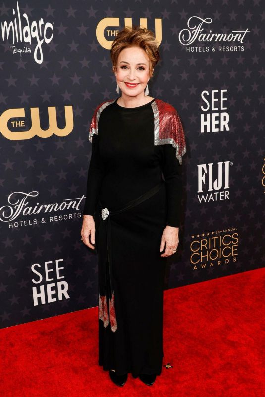 ANNIE POTTS at 28th Annual Critics Choice Awards in Los Angeles 01/15/2023