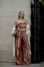 ANOUCHKA GAUTHIER Arrives at Stephane Rolland Spring Summer 2023 Haute Couture Show in Paris 01/24/2023