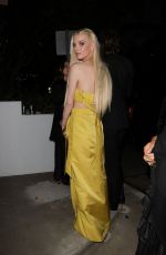 ANYA TAYLOR-JOY Arrives at a Golden Globes Afterparty in Los Angeles 01/10/2023