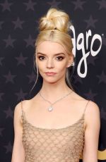 ANYA TAYLOR-JOY at 28th Annual Critics Choice Awards in Los Angeles 01/15/2023