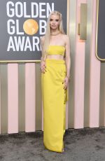 ANYA TAYLOR-JOY at 80th Annual Golden Globe Awards in Beverly Hills 01/10/2023