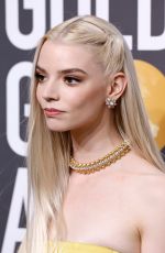 ANYA TAYLOR-JOY at 80th Annual Golden Globe Awards in Beverly Hills 01/10/2023