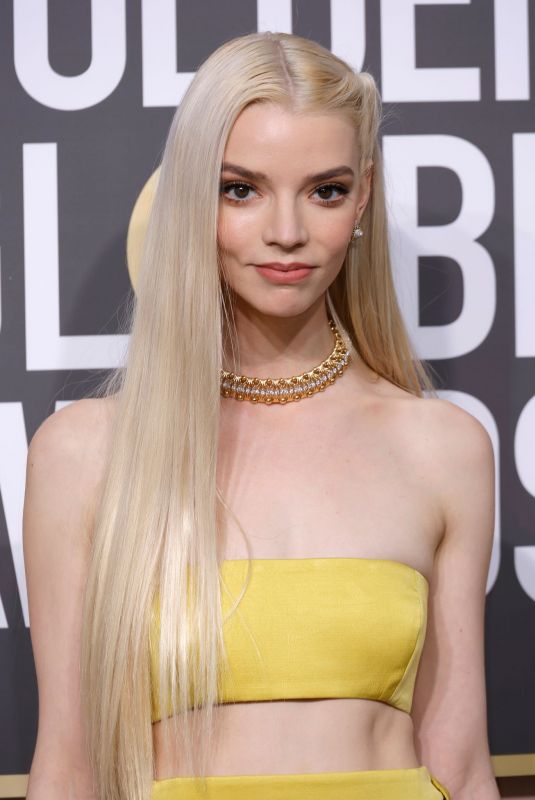 ANYA TAYLOR-JOY at 80th Annual Golden Globe Awards in Beverly Hills 01/10/2023