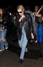 ASHLEY BENSON Leaves Harry Styles Concert at Kia Forum in Inglewood 01/30/2023